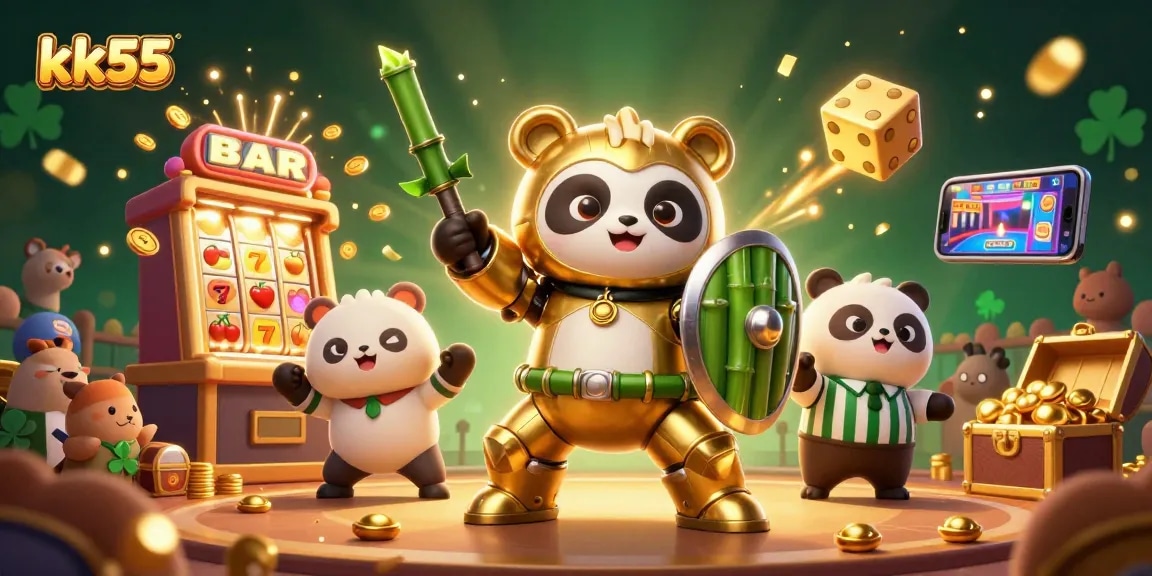 Engage with kk55's massive jackpot wins and vibrant gaming atmosphere.