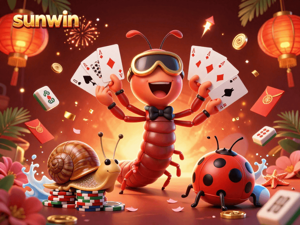 Experience thrilling gameplay at Sunwin with engaging casino characters and vibrant visuals.