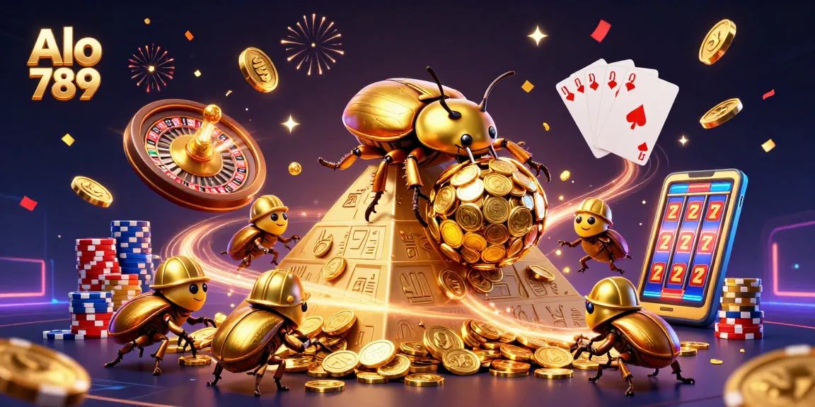 Join the excitement at Alo 789 with dazzling golden coin adventures in the casino realm!
