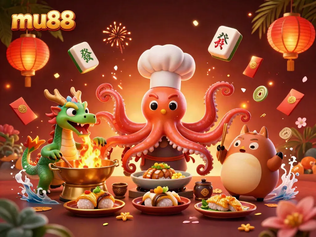 Experience the excitement of mu88 with colorful characters and dynamic gambling elements.