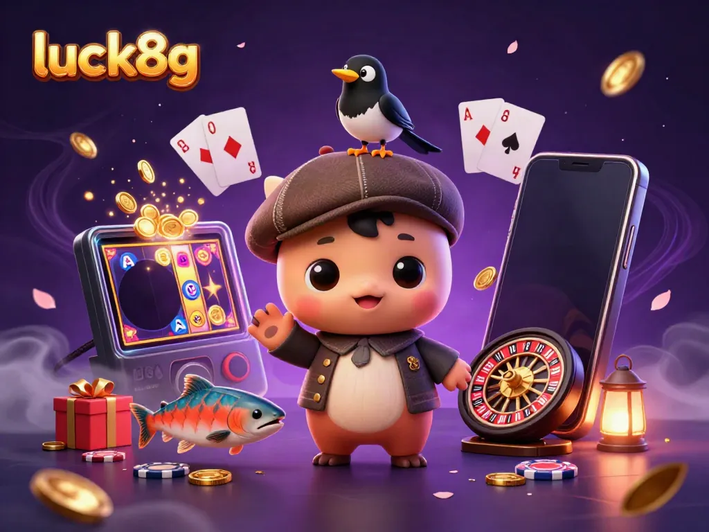 Experience the thrill of luck8g in an exciting casino world with Nessie and friends.