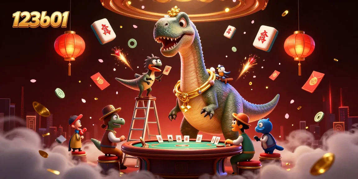 Experience the thrill of 123b01 in this vibrant casino scene with dynamic characters and immersive elements.