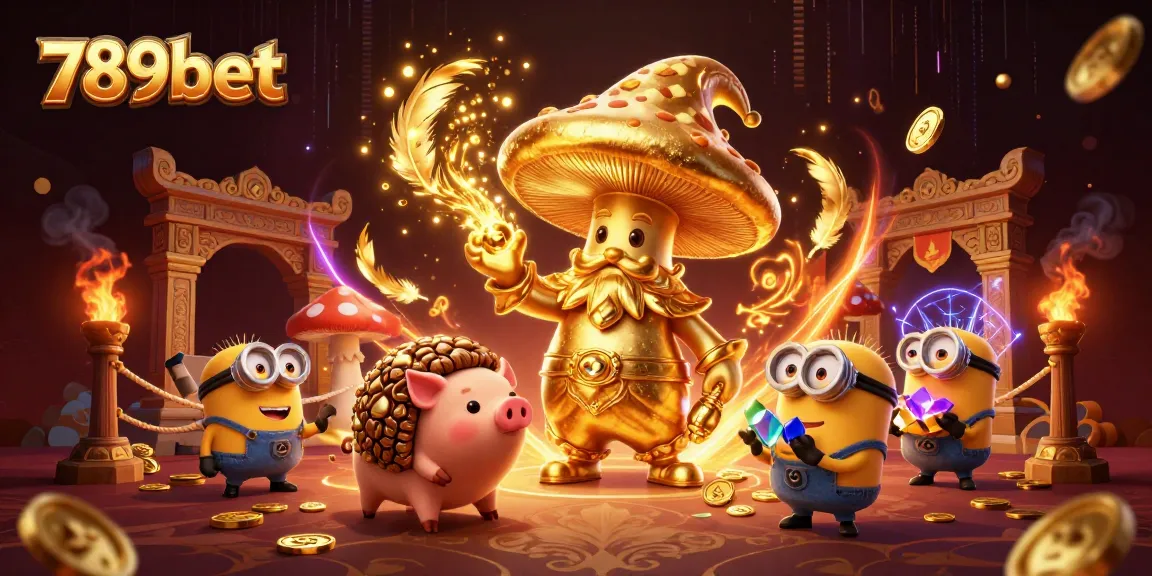 789bet players explore golden treasures in a magical casino adventure.