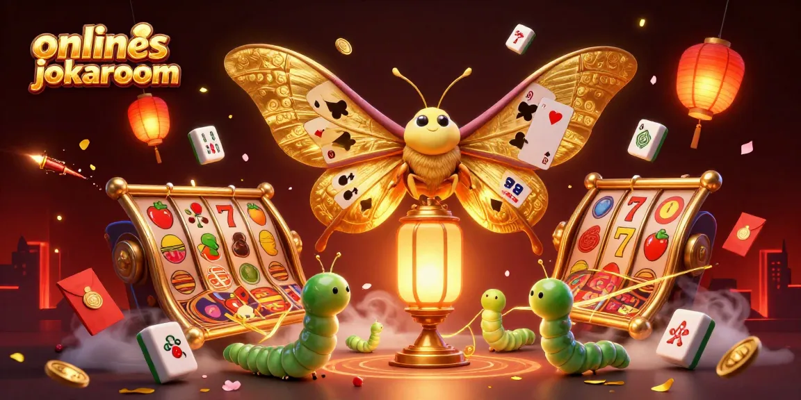 Experience thrilling gameplay with online pokies jokaroom in this vibrant 3D casino illustration.