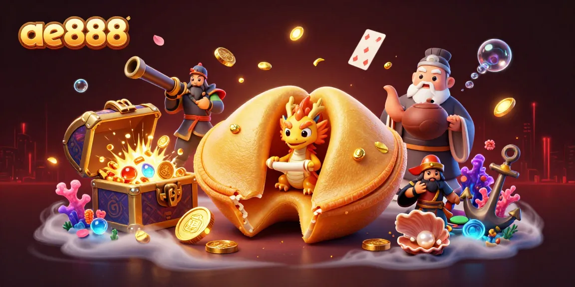 Experience the thrill of ae888 with a vibrant 3D casino illustration featuring epic characters and rich elements!
