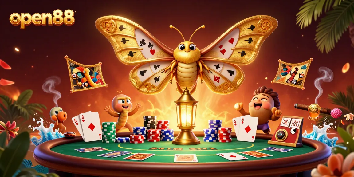 Engage in thrilling gaming experiences at open88 featuring vibrant casino elements and immersive scenes.